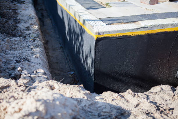 Residential Emergency Waterproofing installation at a Birnamwood, WI home by SJ Waterproofing Pros